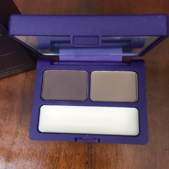 Urban Decay Brow Box Brown/Sugar Powder Wax Tools - Picture 3 of 6
